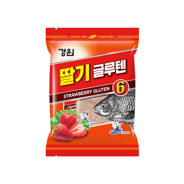 경원/ 딸기글루텐6 붕어 잉어 집어제 떡밥 양어장미끼